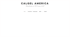 Desktop Screenshot of mycalgel.com